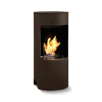 Напольный биокамин Barrel Biofire, черный
