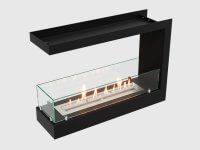 Встроенный биокамин Lux Fire Торцевой 690 S